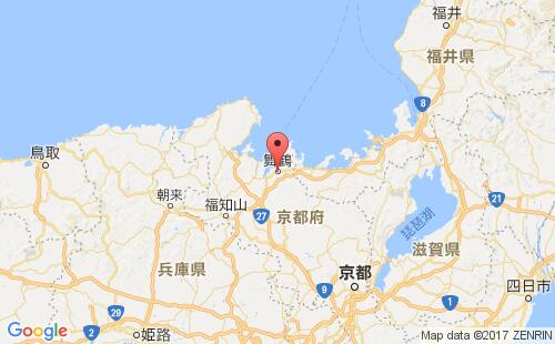 舞鹤港口地图